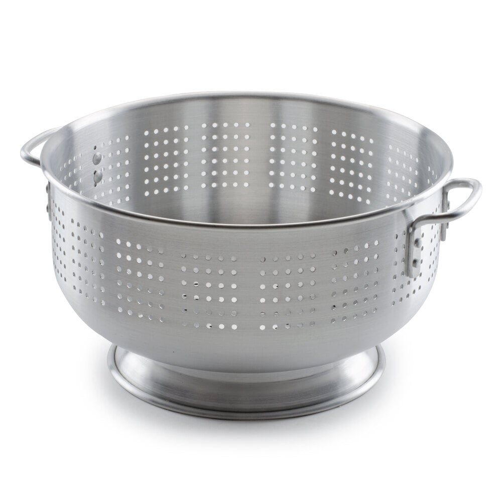 16 Qt. Aluminum Colander with Base