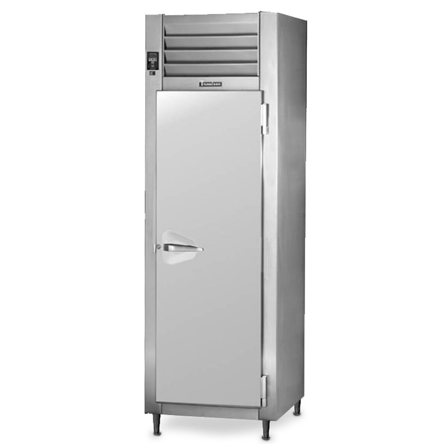 Traulsen RET132EUT-FHS Stainless Steel 26 Cu. Ft. Single Section Even Thaw Reach In Refrigerator 