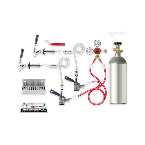Kit Conversione Kegerator Triplej - 2 Vie Per Birra Alla Spina Con Rubinetti - Foto 10