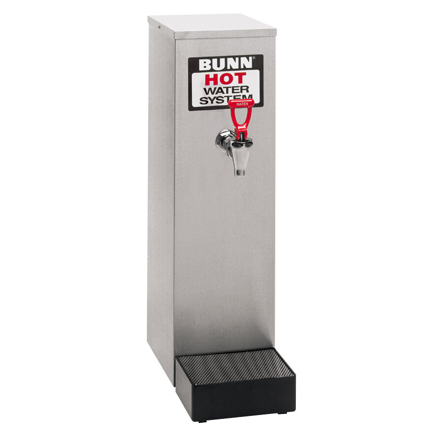 Bunn 02500.0001 HW2 2 Gallon Stainless Steel Hot Water Dispenser 200