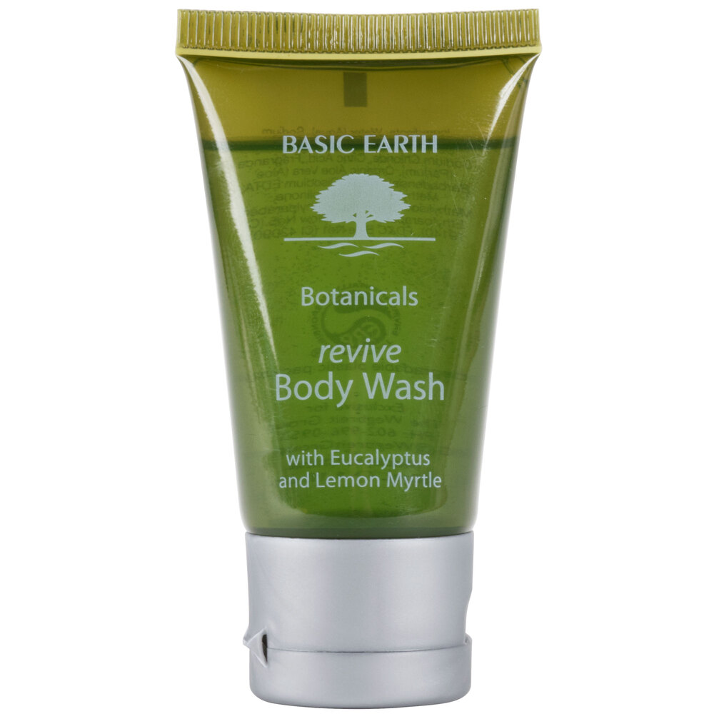 Basic Earth Botanicals Reviving Body Wash with FlipTop Cap 1 oz. 300