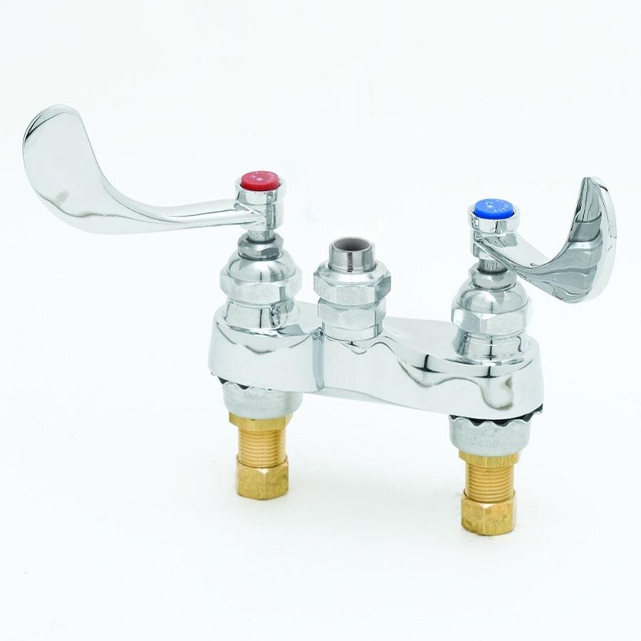 T&S B0892LNQT Deck Mount Medical Lavatory Faucet Base with 4