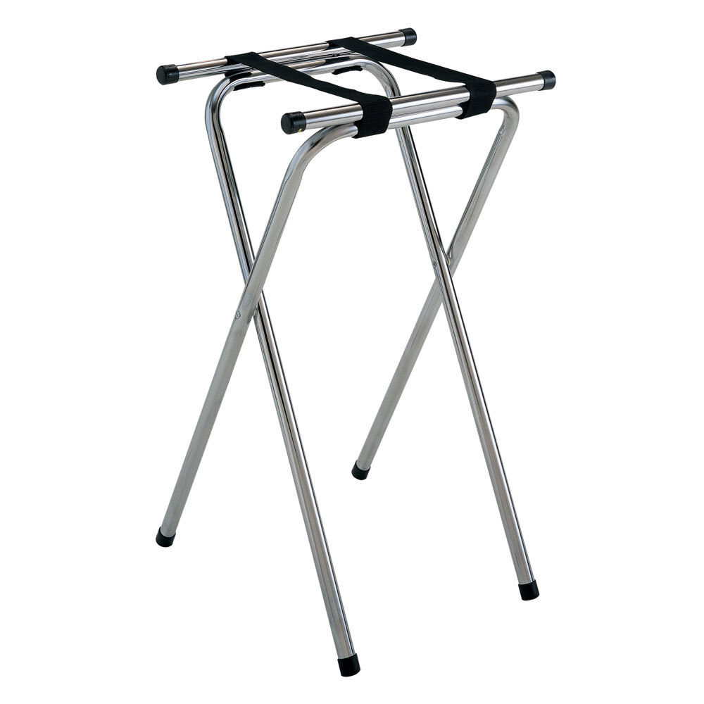 GET TSC102 32" Folding Chrome Tray Stand