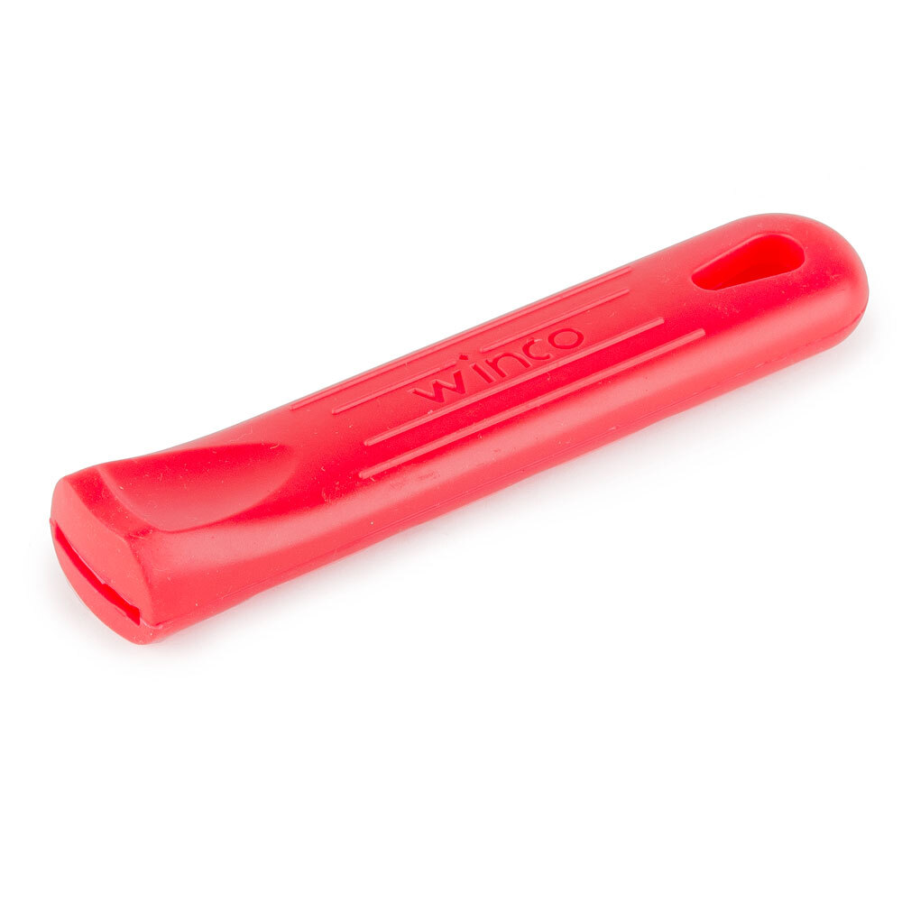 Red Removable Silicone Pan Handle Grip / Sleeve for 14