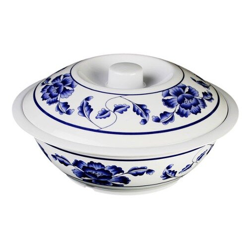 white serving bowls with lids