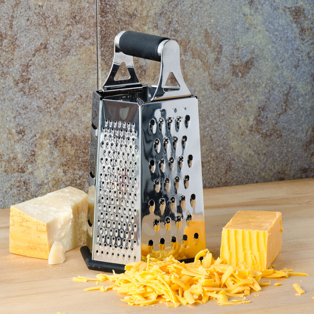 Tablecraft SG204BH Soft Grip Box Grater with 6 Sides Tablecraft SG204BH Soft Grip Box Grater with 6 Sides