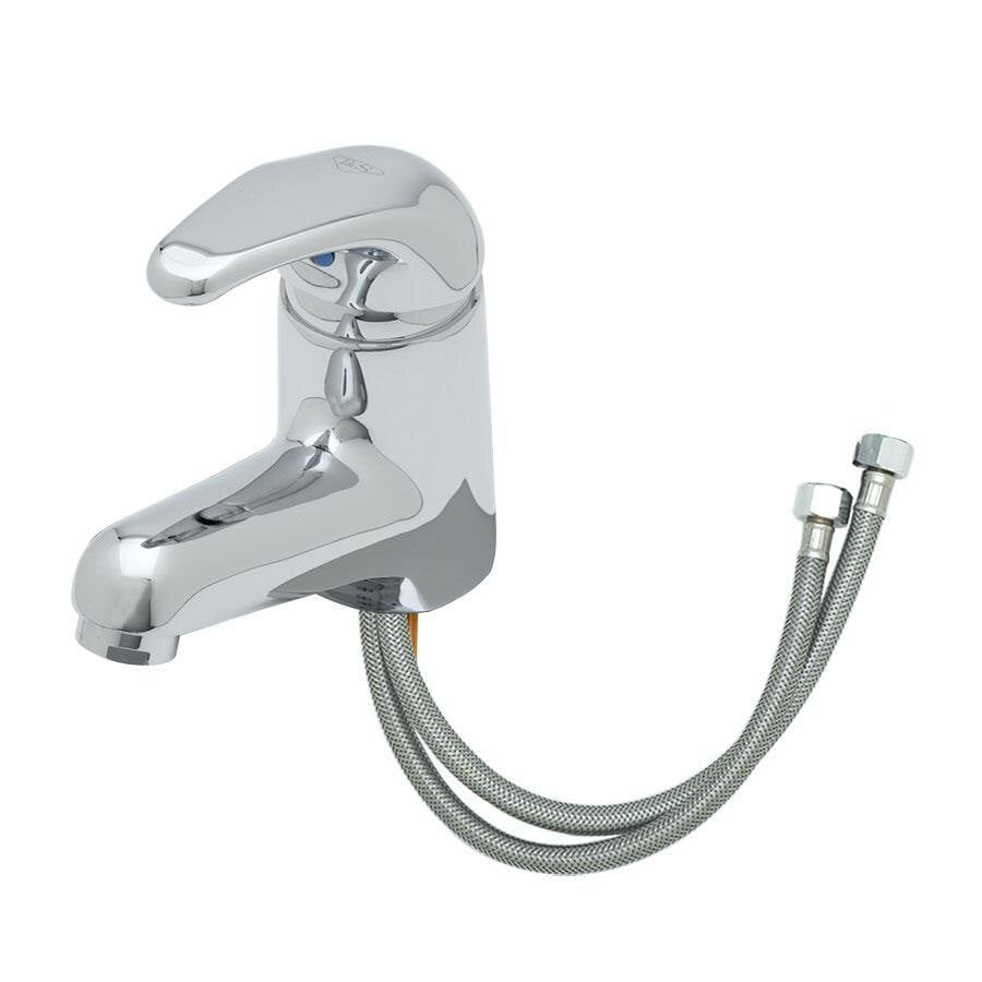 T&S B-2701-VR Single Hole Deck Mount Lever Faucet With Vandal Resistant ...