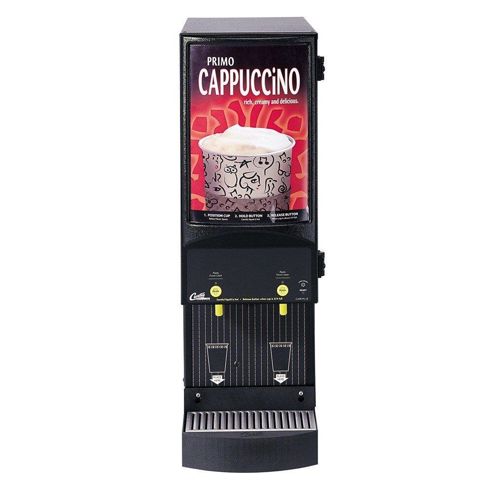 Curtis Cafe Series Primo PC2 Cappuccino Machine with Two Hoppers and