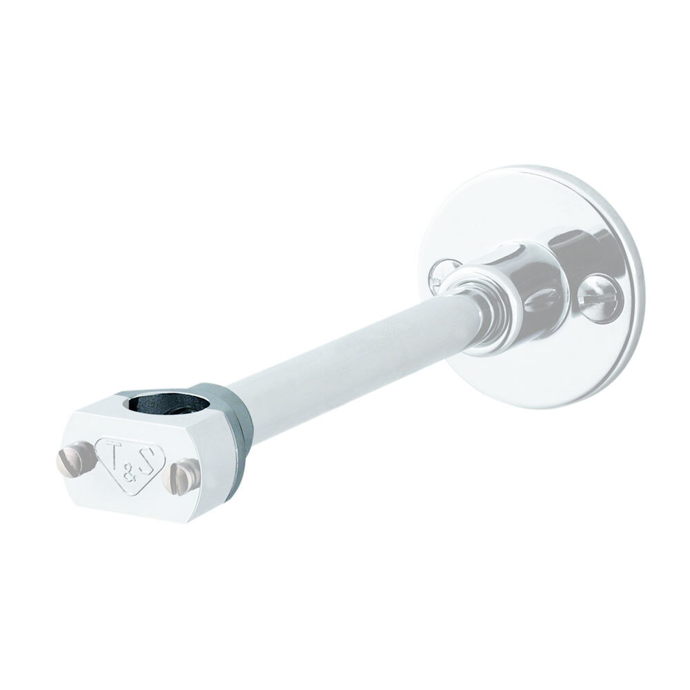 T&S 00063640 Chrome Plated Zinc Back Faucet Clamp for B0109 Wall Brackets