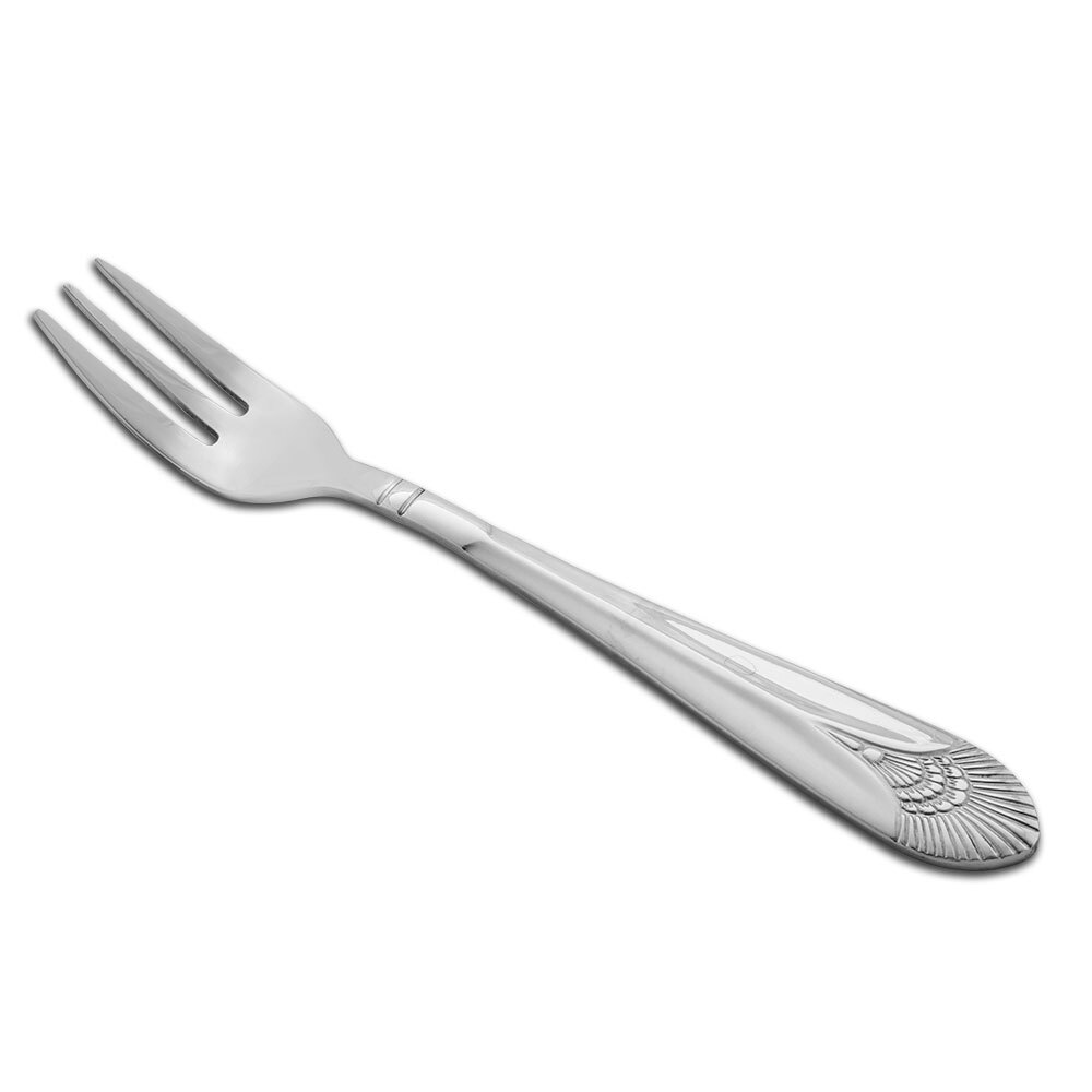 Marquis Flatware Stainless Steel Oyster / Cocktail Fork - 12 / Pack