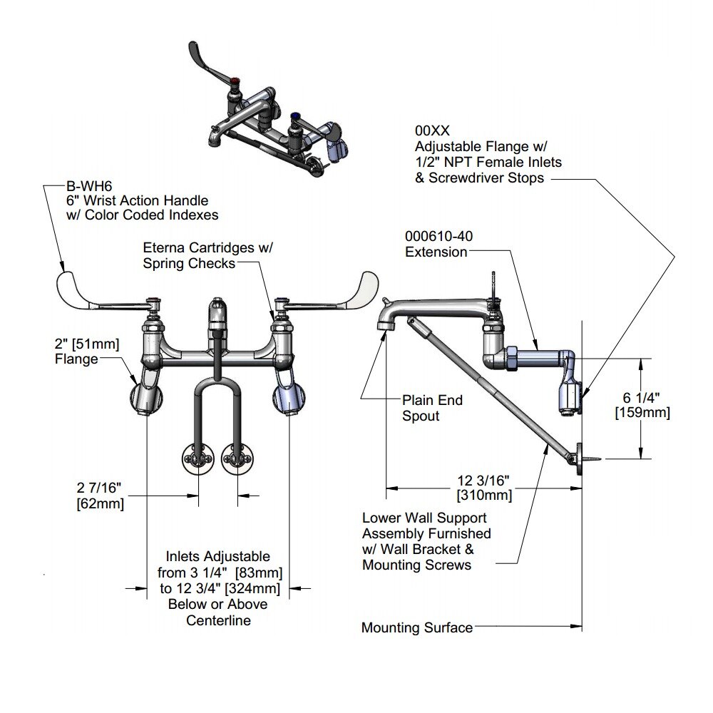Mop Sink Faucet Diagram at Savannah Cawthorne blog