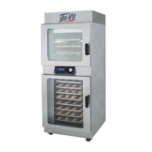NUVU OP4/8A Double Deck Electric Oven Proofer Combo with Programmable