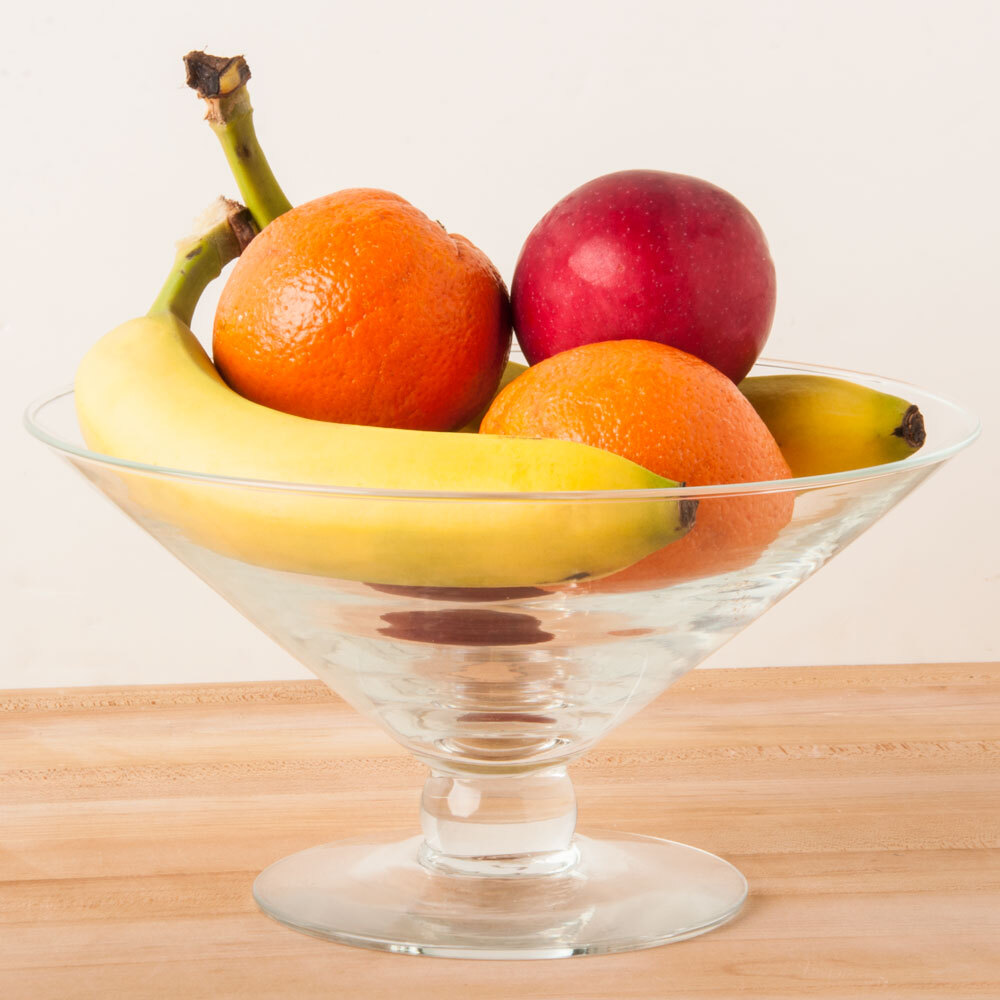 Libbey 1789306 47 oz. Flare Footed Glass Bowl