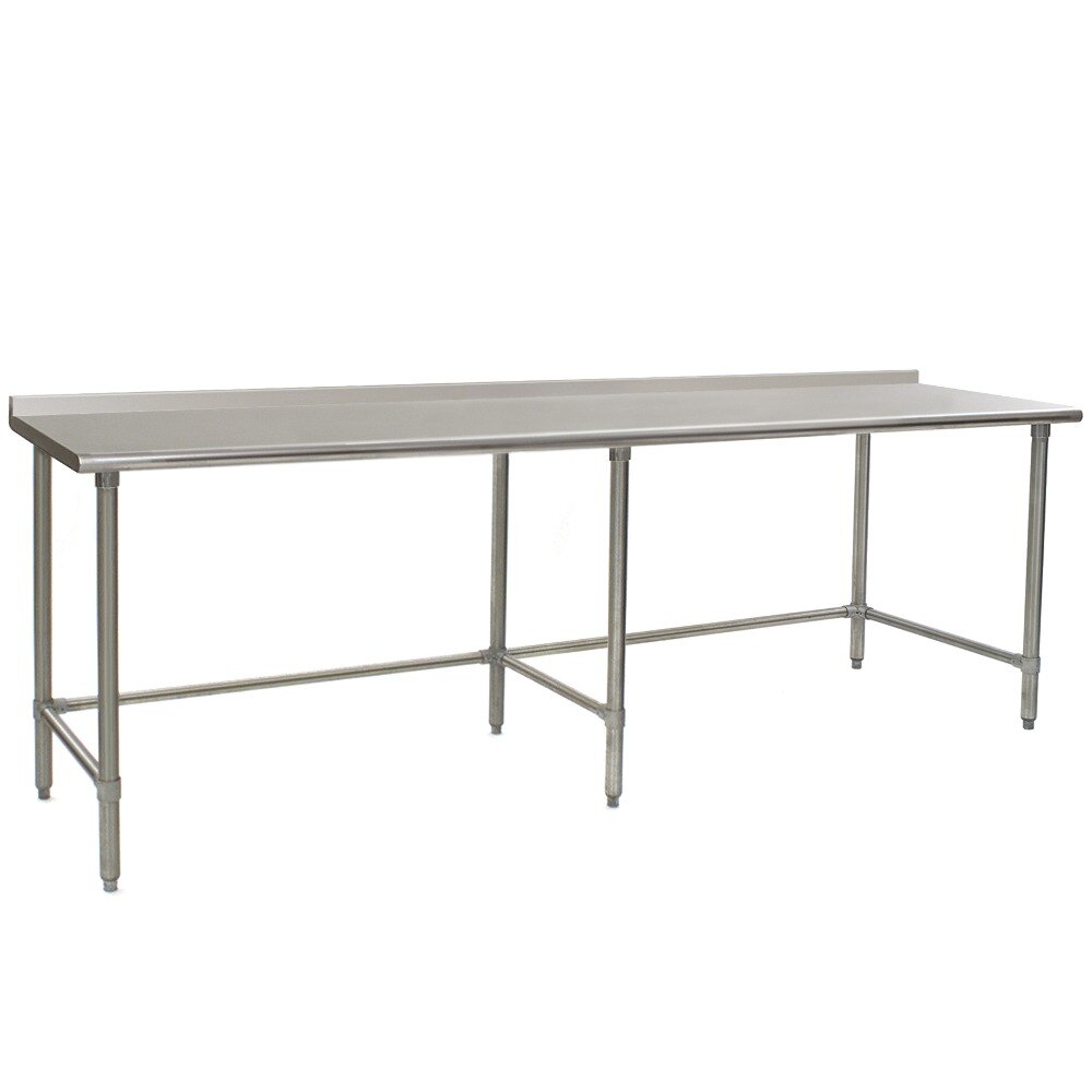 Eagle Group UT24120GTE 24" x 120" Open Base Stainless Steel Commercial