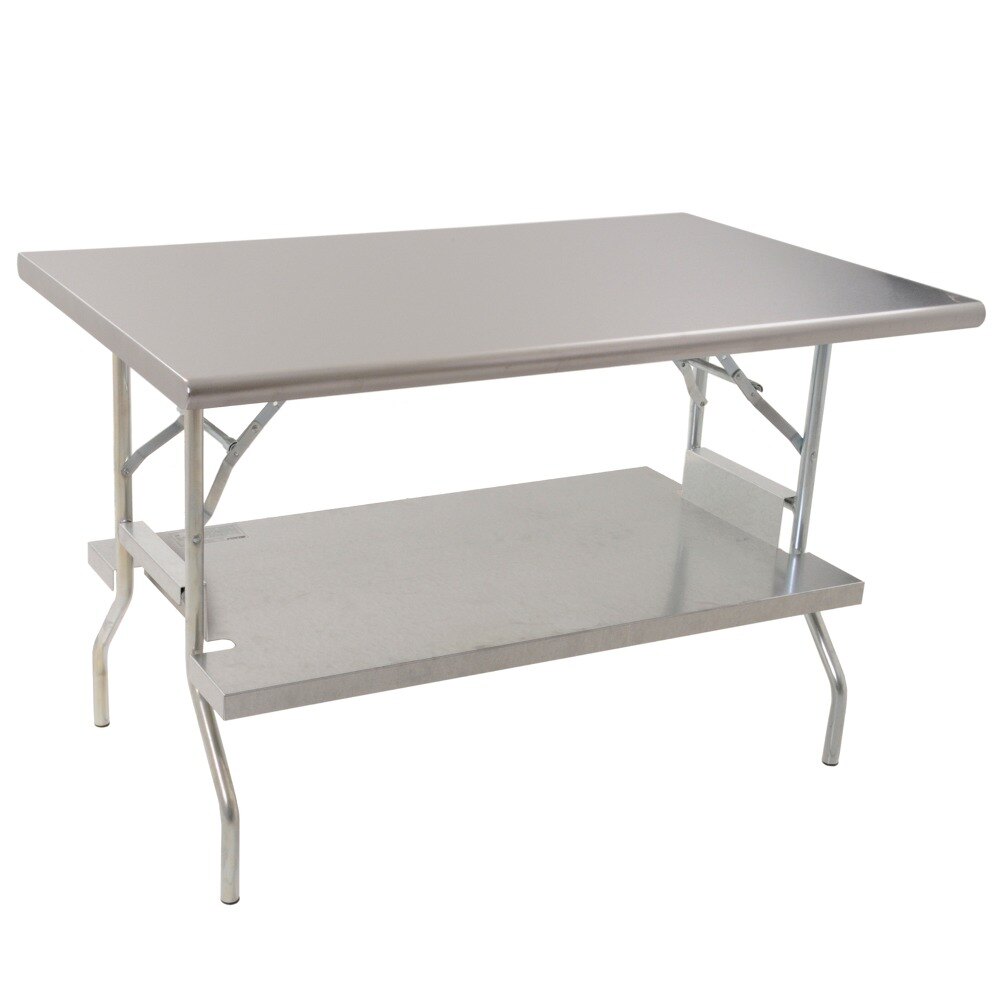 Eagle Group T3072FUSS 30" x 72" Stainless Steel LoknFold Open Base