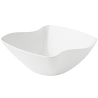 Get B 792 W San Michele White 24 Oz Slanted Melamine Bowl