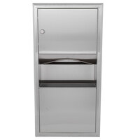 bobrick b 369 classicseries recessed paper towel dispenser waste receptacle - Commercial Bathroom Paper Towel Dispenser bobrick b 369 classicseries recessed paper towel dispenser waste receptacle - Commercial Bathroom Paper Towel Dispenser
