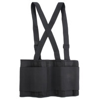 Black Back Support Belt - Large