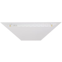 Curtron Pest-Pro BL100C White Combination High Intensity UV Flying Insect Control Light and Trap with 10 Insect Trap Glue Boards - 15W