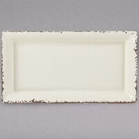 Antique White Melamine Servingware