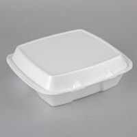 Details about  / 100 x Polystyrene Foam Food Large Containers HP9 Gold Takeaway Box Hot Cold BBQ