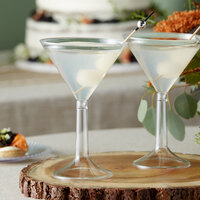 disposable martini glasses