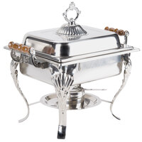 Choice 4 Qt Chafer Half Size Webstaurantstore