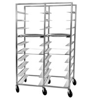 Channel Ot 8d 16 Tray Double Aluminum Oval Tray Rack Assembled