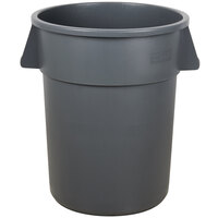 Snap Drape CN420WC55014 Contour Cover 55 Gallon Black Spandex Trash Can ...