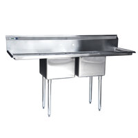 2 Compartment Sinks