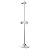 GI Metal AC-BS Double Sided Pizza Peel Rack with Marble Base
