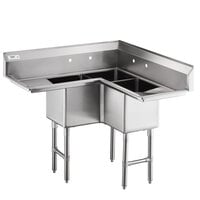 3 Compartment Sink Restaurant Triple Sink Commercial