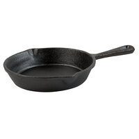 6 Inch Black Mirro Pre-Seasoned Mini Round Cast Iron Skillet