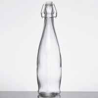 Carafes Decanters Wine Water Beverage Clear Gl Bottle With Wire Bail Swing Top Lid