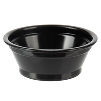 Black 250/Bag DSS5 SOLO Plastic Soufflé Portion Cups 5 1/2 oz