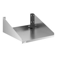 Regency 24 inch x 24 inch Stainless Steel Microwave Shelf
