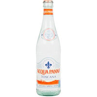 Acqua Panna Spring Water In Glass Bottles 500 Ml 24 Case