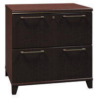 Bush 2954MC03 Enterprise Collection Mocha Cherry Laminate Two-Drawer Lateral File - 30