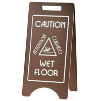 Caution Wet Floor Signs Spanish English More