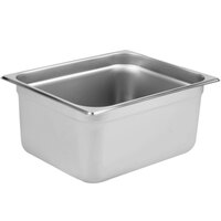 HVUE Set of 6 Hotel Pan 6 Deep Steam Table Pan Full Size 20x12x6 Inch Stainless Steel Anti Jam Steam Table Pan Hotel Pan for Hotels Restaurant 6 PCS 20x12x6in