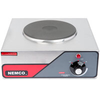 Waring web300 single burner solid top countertop range