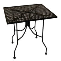 Metal Mesh Patio Tables Outdoor Furniture American Tables Seating Alm3030 30 Inch X Square Top Outdoor Table With Umbrella