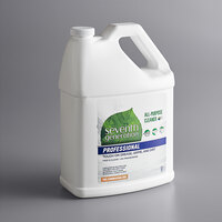 Seventh Generation 44720 Professional Free & Clear 1 Gallon All Purpose Cleaner - 2/Case