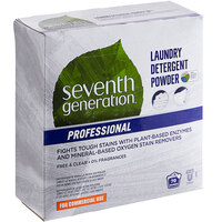 Seventh Generation 44734 Professional Free & Clear 112 oz. Laundry Detergent Powder - 4/Case