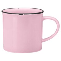 Luzerne L2101003560 Tin Tin 14 oz. Pink Porcelain Mug by Oneida - 24/Case
