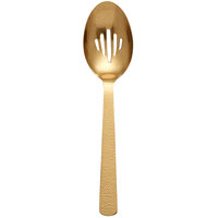 Hammered American Metalcraft GVHSP Solid Spoon 13 1//4-Inches Vintage Gold