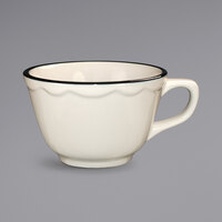 International Tableware Sydney Ivory (American White) Scalloped Edge Stoneware Dinnerware