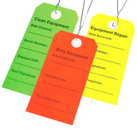 Medical Equipment Tags: Clean, Dirty, & Repair Tags