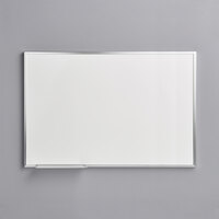 Dynamic By 360 Office Furniture 60 X 48 Wall Mount Magnetic Whiteboard With Aluminum Frame