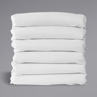 Foundations Zs C4 Wh 06 Safefit 38 X 24 X 4 White 100 Cotton Knit Zipper Fitted Sheets For 3 4 Compact Crib Mattresses 6 Pack